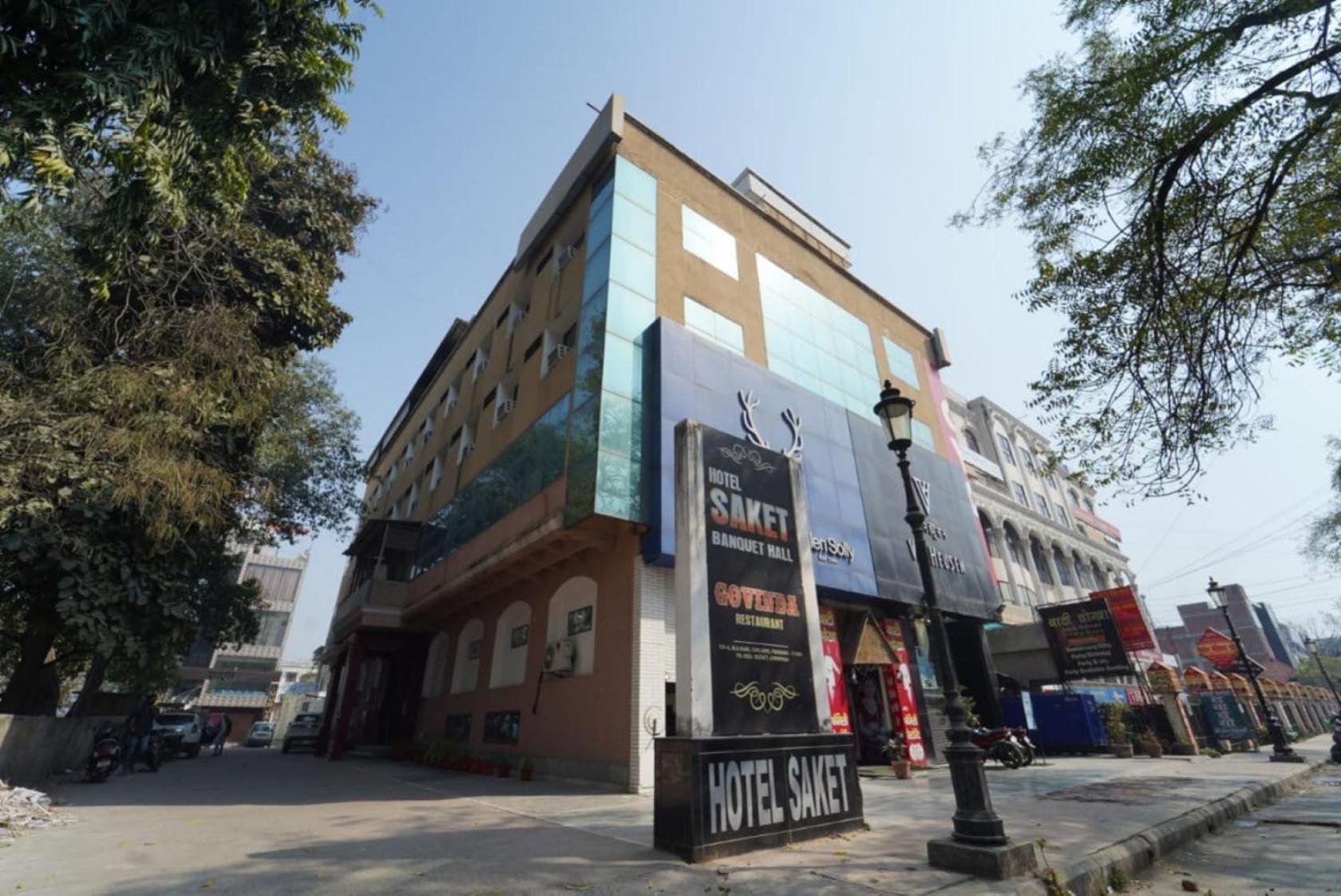 Hotel Saket Allāhābād Junction Buitenkant foto